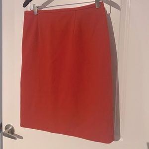 Talbots Coral Pencil Skirt